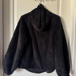 Cozy Black Fleece lululemon Hoodie
